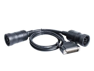  DB25 to J1939 6P+9P Y Cable 
