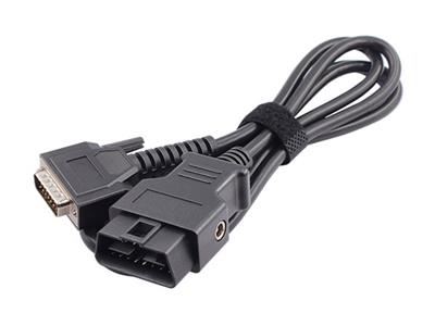 OBD2 Male to DB15p Cable with DC Power