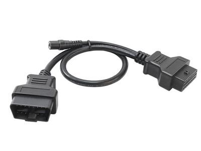 OBD2 Male and OBD2 Female Cable with DC Power