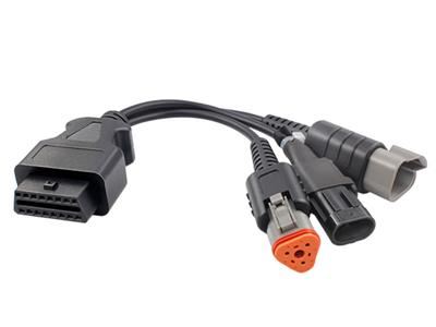 OBD2 Female to J1939-3-3-2-Pin Cable