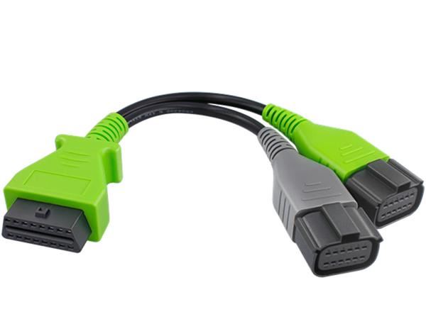 OBD2 Female to TESLA-12-12-pin EV Battery Cables