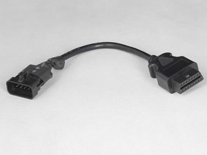 Opel Diagnostic 10 Pin Male Connector Cable
