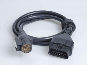 19 Pin Female Connector Automotive Diagnostic Cable
