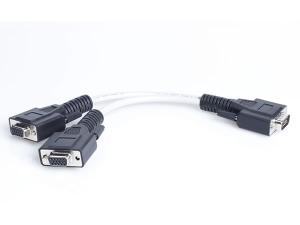 Y Shape HD-Sub 15 Pin Connector Cable